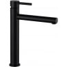 Mexen Elba high washbasin tap, black - 74110-70