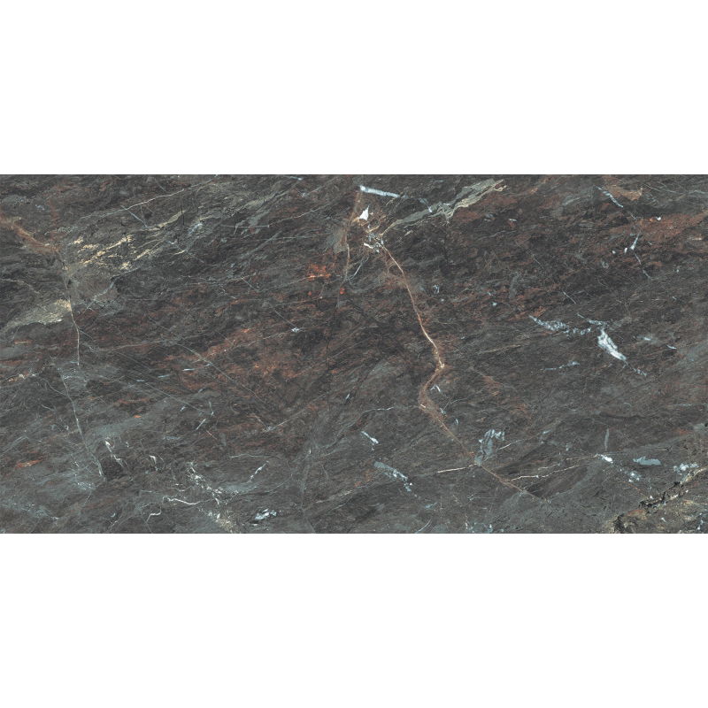 Mexen Sintra Green glazed rectified porcelain, floor-wall tile 120 x 60 cm, high gloss - TL204-120-060-06