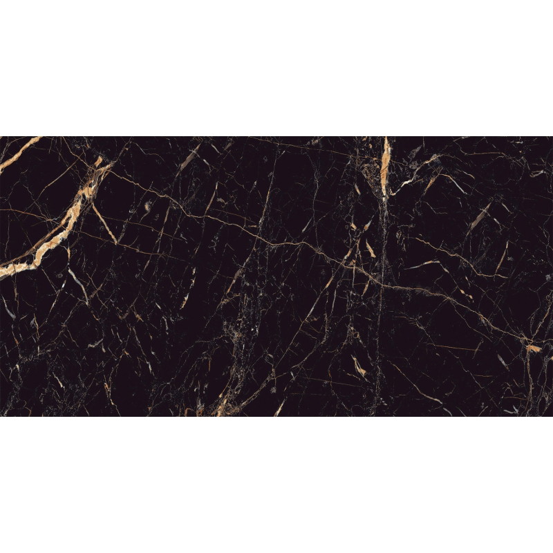 Mexen Python Gold glazed rectified tile G1, floor-wall tile 120 x 60 cm, high gloss - TL212-120-060-00