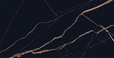 Mexen Fossil Black Glazed Rectified Gres G1, Floor-Wall Tile 120 x 60 cm, High Gloss - TL213-120-060-00