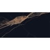 Mexen Fossil Black glazed rectified G1 tile, floor-wall 120 x 60 cm, high gloss - TL213-120-060-00