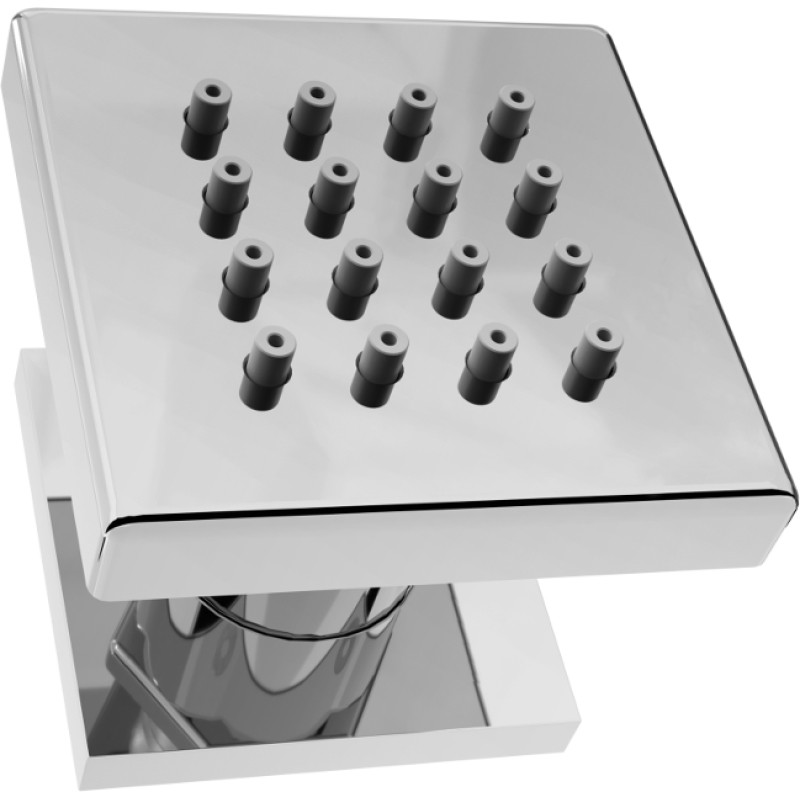 Mexen Cube Surface-mounted side jet, chrome - 79360-00