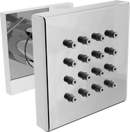 Mexen wall mounted side nozzle, Chrome - 79360-00