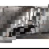 Mexen Lunar-B L shower cabin, right-hinged 100 x 90 cm, transparent, rose gold - 832L-100-090-60-00-P