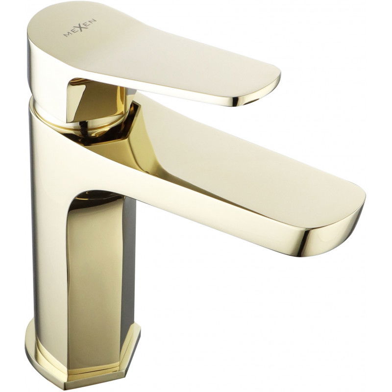 Mexen Lerma washbasin tap, gold - 74300-50