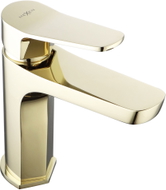 Mexen Lerma washbasin faucet, gold - 74300-50