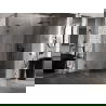 Mexen Lunar-B L Right-Swing Shower Cabin 85 x 80 cm, Transparent, Black - 832L-085-080-70-00-P