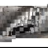 Mexen Lunar-B L Right-Swing Shower Cabin 85 x 80 cm, Transparent, Black - 832L-085-080-70-00-P
