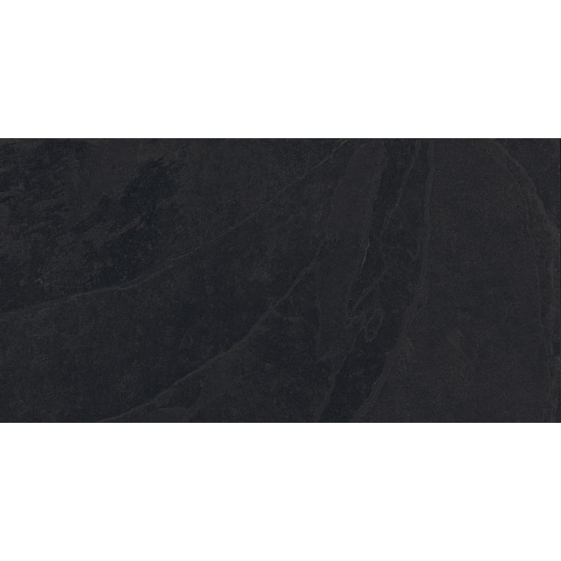 Mexen Mek Nero glazed rectified porcelain stoneware G1, floor-wall tile 120 x 60 cm, matte GT - TL504-120-060-03