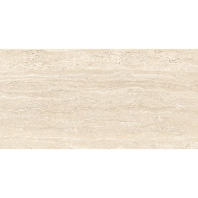 Mexen Neo Travertino Crema glazed rectified stoneware tile G1, floor-wall tile 120 x 60 cm, matte - TL302-120-060-02