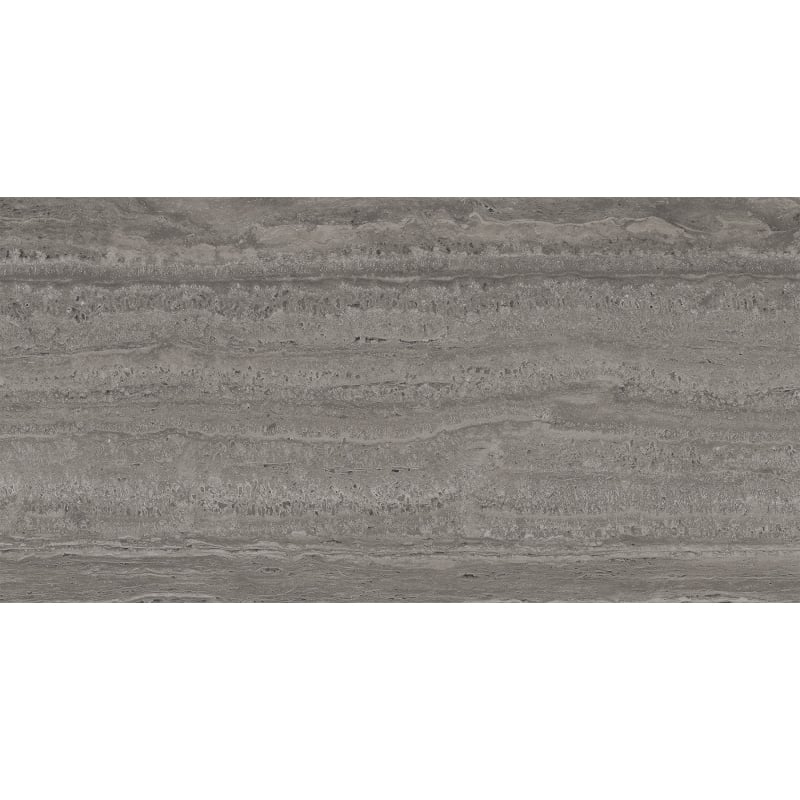 Mexen Neo Travertino Nero glazed rectified gres tile G1, floor-wall tile 120 x 60 cm, matte - TL302-120-060-06