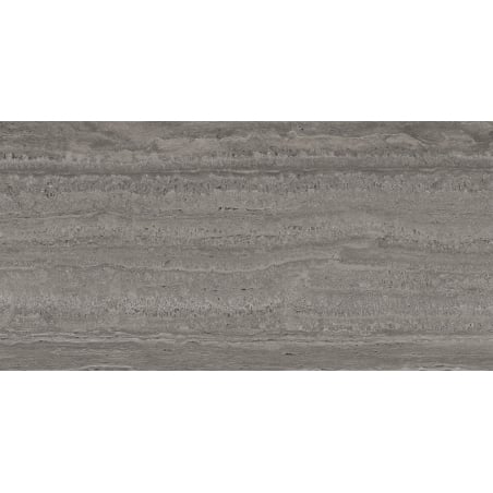 Mexen Neo Travertino Nero glazed rectified gres tile G1, floor-wall tile 120 x 60 cm, matte - TL302-120-060-06