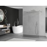 Mexen Kioto freestanding shower screen 110 x 200 cm, transparent 8 mm, chrome - 800-110-002-01-00