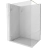 Mexen Lunar shower wall Walk-in left 80 x 200 cm, transparent 8 mm, gold - 830-080-000-50-00-L