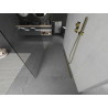 Mexen Kioto freestanding shower screen 150 x 200 cm, transparent 8 mm, gold - 800-150-002-50-00