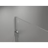 Mexen Lunar Walk-in Shower Screen Left 110 x 200 cm, Transparent 8 mm, Chrome - 830-110-000-01-00-L