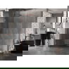 Mexen Lunar Walk-in Shower Wall Left 80 x 200 cm, Transparent 8 mm, Brushed Copper - 830-080-000-65-00-L