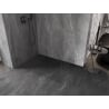 Mexen Lunar Walk-in Shower Wall Left 60 x 200 cm, Transparent 8 mm, Brushed Gun Gray - 830-060-000-66-00-L