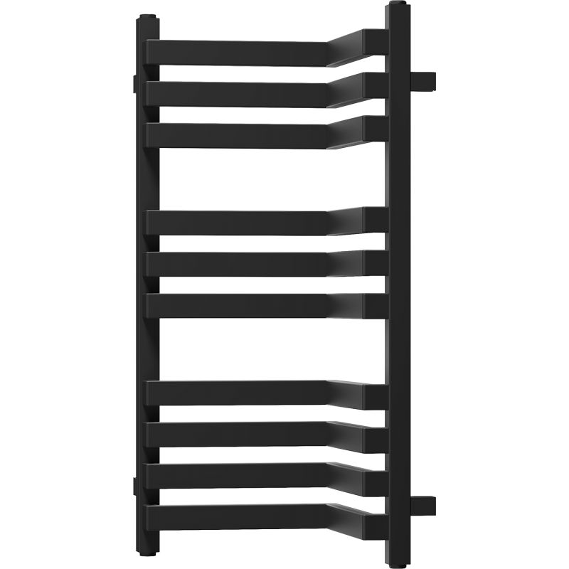Mexen Loop corner bathroom radiator 750 x 375 mm, 413 W, black - W129-0750-350-00-70