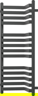 Mexen Loop bathroom radiator 1000 x 375 mm, 572 W, anthracite - W129-1000-350-00-66