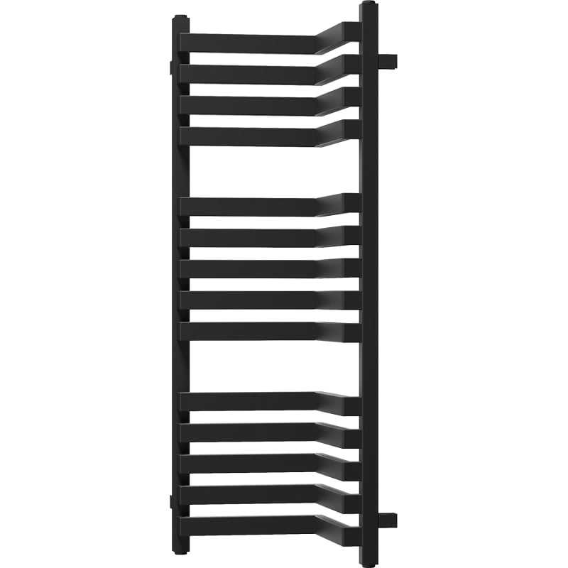 Mexen Loop Bathroom Radiator 1000 x 375 mm, 572 W, Black - W129-1000-350-00-70