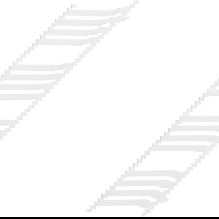 Mexen Loop corner bathroom radiator 1250 x 375 mm, 666 W, white - W129-1250-350-00-20