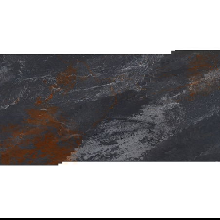 Mexen Rafael Graphite glazed rectified stoneware, floor-wall tile 120 x 60 cm, matte - TL324-120-060-05