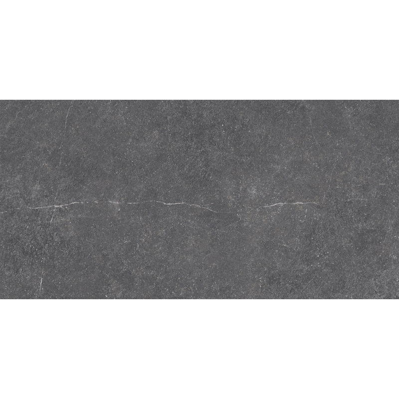 Mexen Deago Anthracite glazed rectified porcelain stoneware, floor and wall tile 120 x 60 cm, matte - TL326-120-060-03