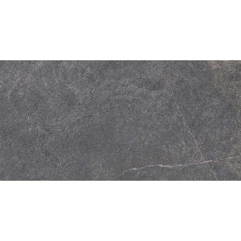 Mexen Deago Anthracite glazed rectified porcelain stoneware, floor and wall tile 120 x 60 cm, matte - TL326-120-060-03