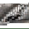 Mexen Lunar Walk-in Shower Wall Right 140 x 200 cm, Transparent 8 mm, Rose Gold - 830-140-000-60-00-P