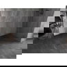 Mexen Lunar Walk-in Shower Wall Right 140 x 200 cm, Transparent 8 mm, Brushed Gun Gray - 830-140-000-66-00-P