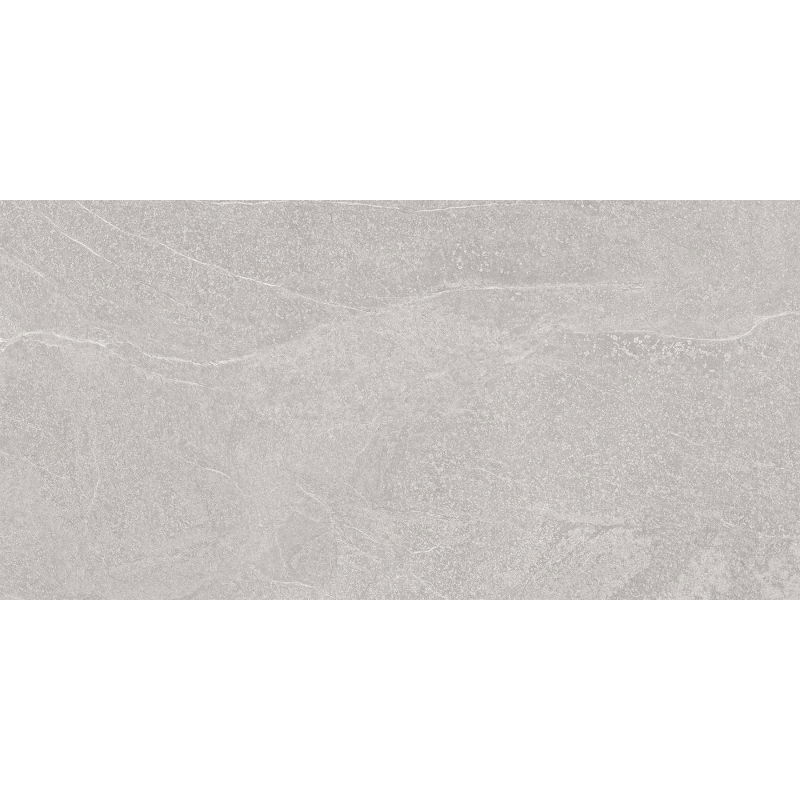 Mexen Circuit Grey glazed rectified porcelain tile, floor-wall tile 120 x 60 cm, matt - TL344-120-060-02