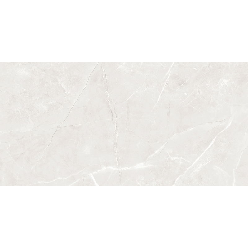 Mexen Boca Bianco glazed rectified porcelain tile G1, floor and wall tile 120 x 60 cm, carving - TL403-120-060-00