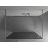 Mexen Kioto freestanding shower screen 120 x 200 cm, graphite 8 mm, chrome - 800-120-002-01-40