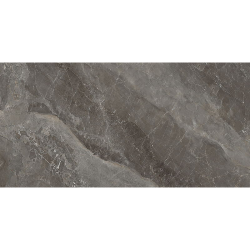 Mexen Rowan Grey glazed rectified G1, floor-wall tile 120 x 60 cm, carving - TL404-120-060-01