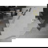 Mexen Kioto Freestanding Shower Panel 100 x 200 cm, Graphite 8 mm, Gold - 800-100-002-50-40