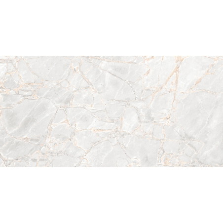 Mexen Rubble Bianco glazed rectified stoneware, floor and wall tile 120 x 60 cm, carving - TL401-120-060-00