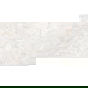 Mexen Rubble Bianco glazed rectified porcelain tile G1, floor and wall tile 120 x 60 cm, carving - TL401-120-060-00
