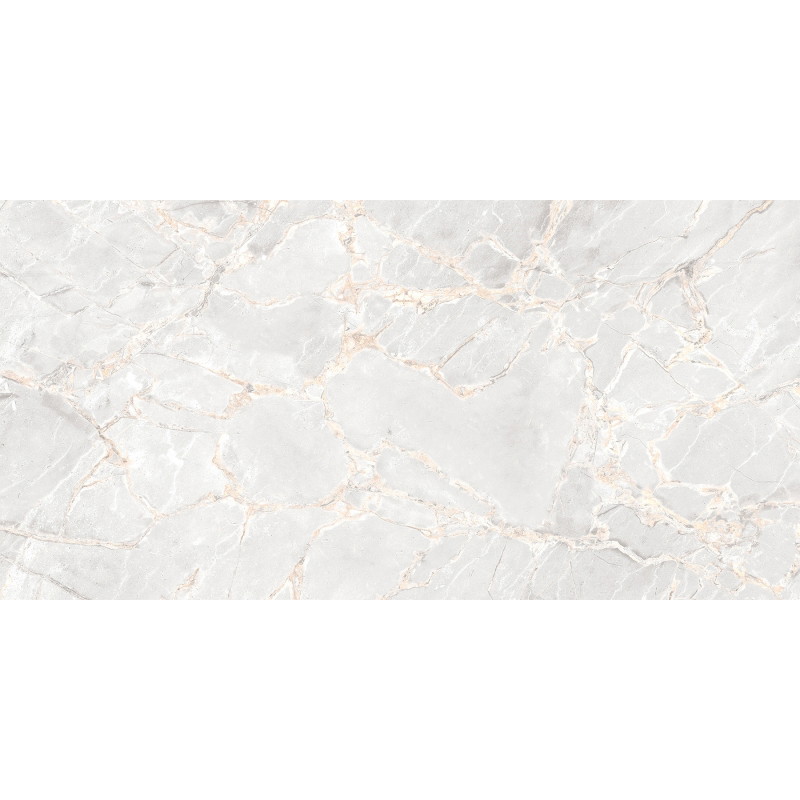 Mexen Rubble Bianco glazed rectified stoneware, floor and wall tile 120 x 60 cm, carving - TL401-120-060-00