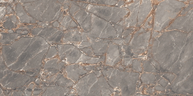 Mexen Rubble Grey glazed rectified porcelain tile G1, floor and wall tile 120 x 60 cm, carving - TL401-120-060-02