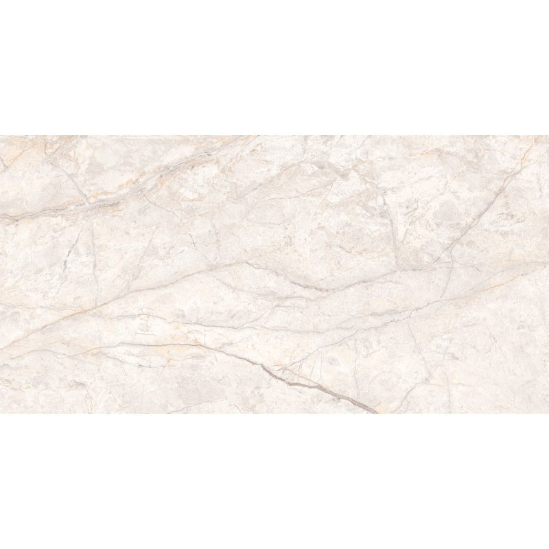 Mexen Leeds Bianco glazed rectified stoneware tile G1, floor-wall tile 120 x 60 cm, carving - TL410-120-060-00