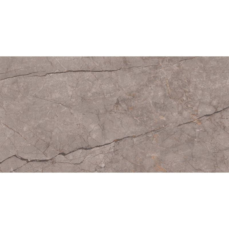 Mexen Leeds Choco glazed porcelain rect. G1, floor-wall tile 120 x 60 cm, carving - TL410-120-060-01