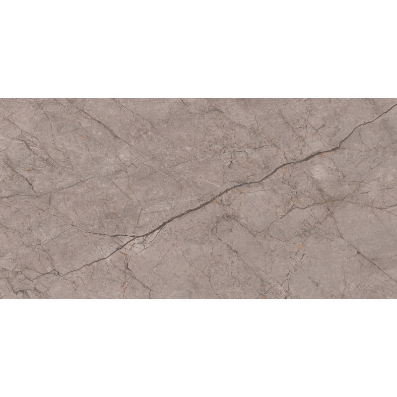 Mexen Leeds Choco glazed rectified stoneware, floor-wall tile 120 x 60 cm, carving - TL410-120-060-01
