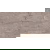 Mexen Leeds Choco glazed porcelain rect. G1, floor-wall tile 120 x 60 cm, carving - TL410-120-060-01