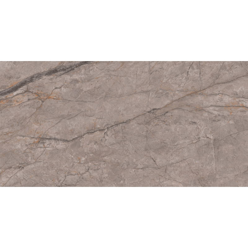 Mexen Leeds Choco glazed rectified stoneware, floor-wall tile 120 x 60 cm, carving - TL410-120-060-01