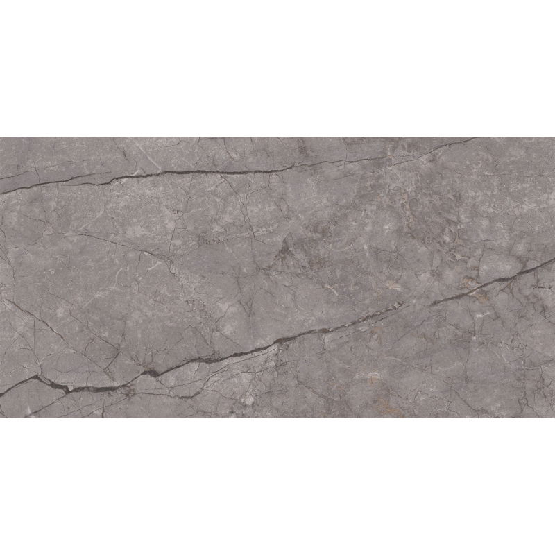 Mexen Leeds Nero glazed rectified tile G1, floor-wall tile 120 x 60 cm, carving - TL410-120-060-03