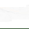 Mexen Dicta White glazed rectified porcelain stoneware, floor-wall tile 120 x 60 cm, carving - TL408-120-060-02