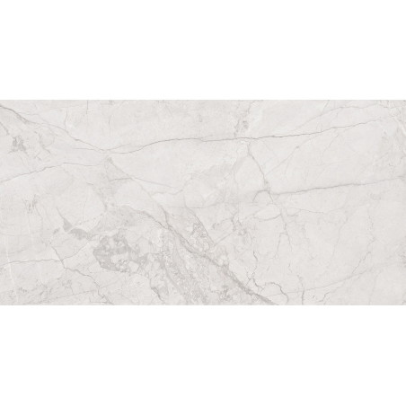 Mexen Morella Bianco Glazed Rectified Tile G1, Floor-Wall Tile 120 x 60 cm, Carving - TL412-120-060-00