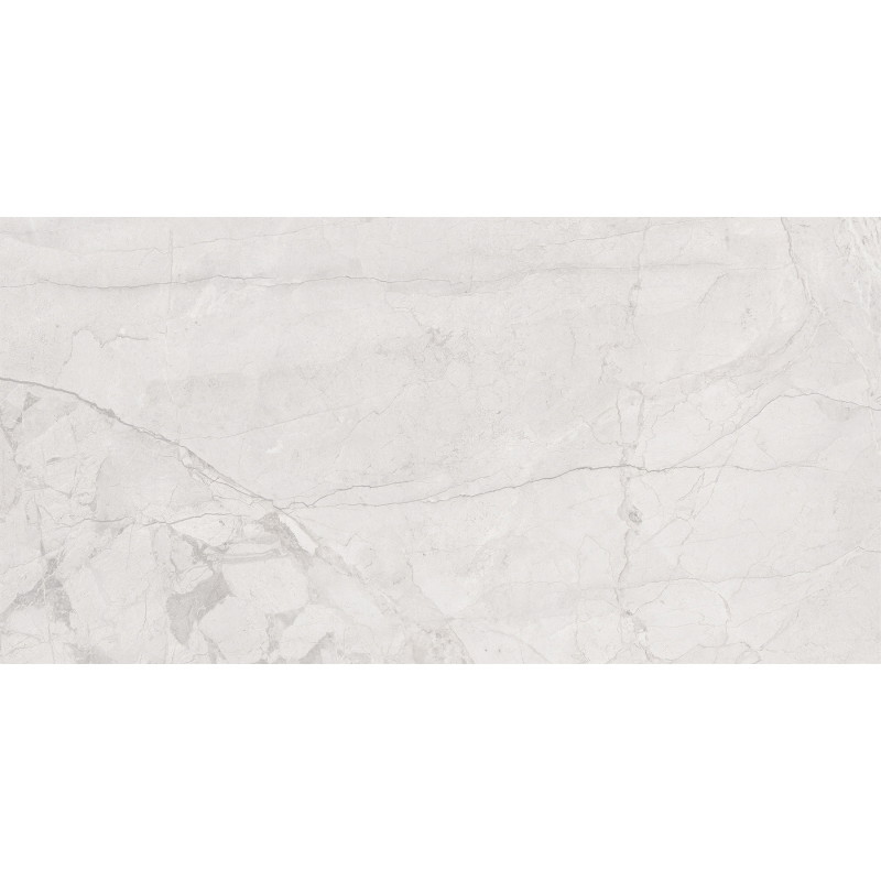 Mexen Morella Bianco Glazed Rectified Tile G1, Floor-Wall Tile 120 x 60 cm, Carving - TL412-120-060-00