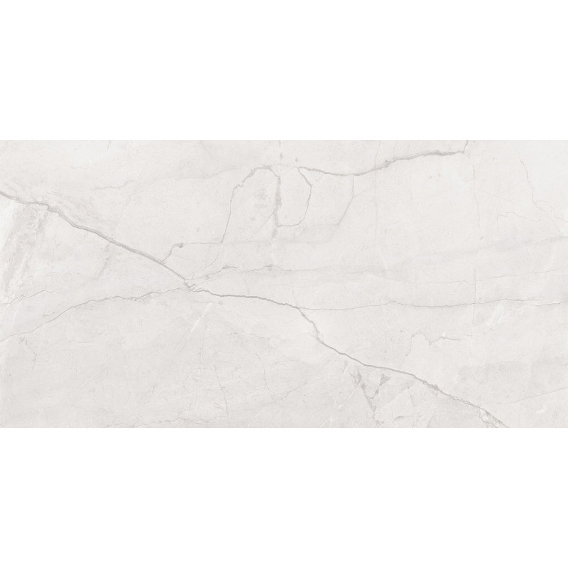 Mexen Morella Bianco Glazed Rectified Tile G1, Floor-Wall Tile 120 x 60 cm, Carving - TL412-120-060-00